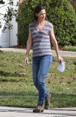 KATIE HOLMES on the Set of The Secret in New Orleans 11/06/2018