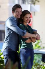KATIE HOLMES on the Set of The Secret in New Orleans 11/07/2018