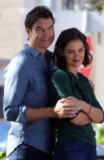KATIE HOLMES on the Set of The Secret in New Orleans 11/07/2018