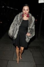 KATYA JONES Night Out in London 11/22/2018