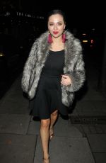 KATYA JONES Night Out in London 11/22/2018
