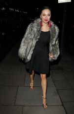 KATYA JONES Night Out in London 11/22/2018