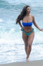 KAYLEIGH MORRIS in Bikini on the beach in Tenerife 10/23/2018