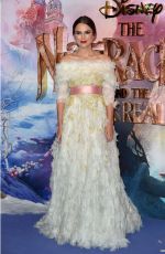 KEIRA KNIGHTLEY at The Nutcracker and the Four Realms Premiere in London 11/01/2018