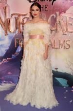 KEIRA KNIGHTLEY at The Nutcracker and the Four Realms Premiere in London 11/01/2018