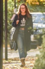 KEIRA KNIGHTLEY Out and About in London 11/10/2018