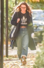KEIRA KNIGHTLEY Out and About in London 11/10/2018