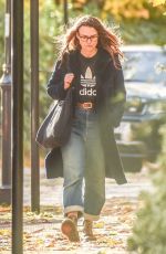 KEIRA KNIGHTLEY Out and About in London 11/10/2018