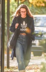 KEIRA KNIGHTLEY Out and About in London 11/10/2018