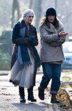 KEIRA KNIGHTLEY Out for Coffee with Her Mum in London 11/28/2018