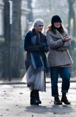 KEIRA KNIGHTLEY Out for Coffee with Her Mum in London 11/28/2018