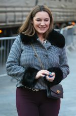 KELLY BROOK at Global Radio Studios in London 11/02/2018