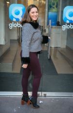 KELLY BROOK at Global Radio Studios in London 11/02/2018