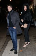 KELLY BROOK Celebrates Her Birthday at Laperouse Restaurant in Paris 11/23/2018