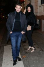 KELLY BROOK Celebrates Her Birthday at Laperouse Restaurant in Paris 11/23/2018