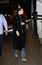 KENDALL JENNER at Her Birthday at Sing Sing Karaoke Bar in New York 11/03/2018