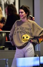 KENDALL JENNER at Philadelphia 76ers vs Brooklyn Nets Game in New York 11/25/2018