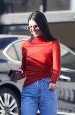 KENDALL JENNER, KAIA GERBER and CHARLOTTE LAWRENCE Out in West Hollywood 11/18/2018