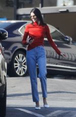 KENDALL JENNER, KAIA GERBER and CHARLOTTE LAWRENCE Out in West Hollywood 11/18/2018