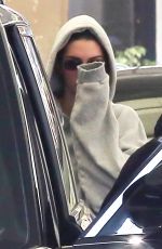 KENDALL JENNER Leaves a Dermatologist in Beverly Hills 11/28/2018