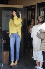 KENDALL JENNER Leaves Alfred Coffee in West Hollywood 11/11/2018
