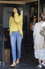 KENDALL JENNER Leaves Alfred Coffee in West Hollywood 11/11/2018