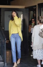 KENDALL JENNER Leaves Alfred Coffee in West Hollywood 11/11/2018