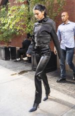 KENDALL JENNER Leaves Mercer Hotel in New York 11/07/2018