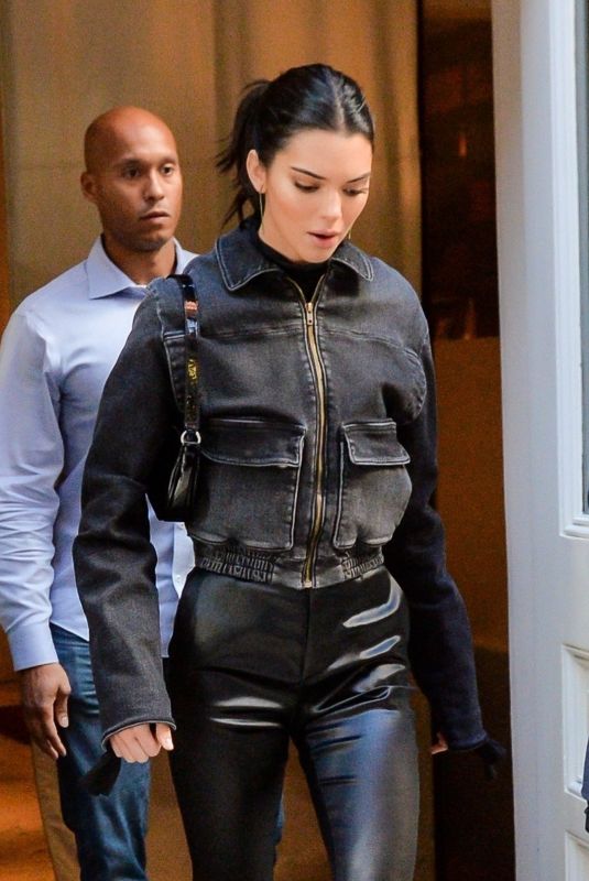 KENDALL JENNER Leaves Mercer Hotel in New York 11/07/2018