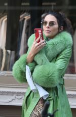 KENDALL JENNER Riding a Citi Bike Out in New York 11/03/2018