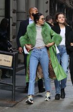 KENDALL JENNER Riding a Citi Bike Out in New York 11/03/2018