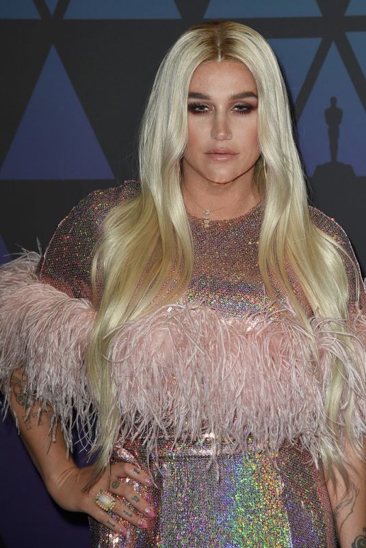 KESHA SEBERT at Governors Awards in Hollywood 11/18/2018