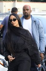 KIM KARDASHIAN and Kanye West Out in Los Angeles 11/17/2018
