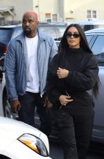 KIM KARDASHIAN and Kanye West Out in Los Angeles 11/17/2018
