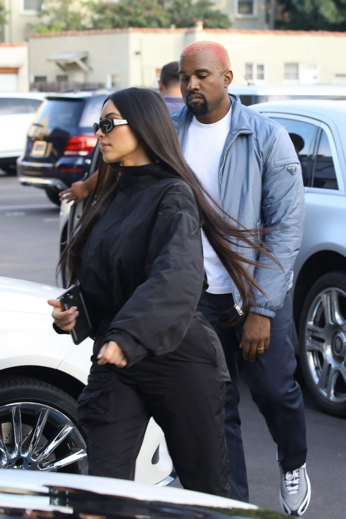 KIM KARDASHIAN and Kanye West Out in Los Angeles 11/17/2018 – HawtCelebs