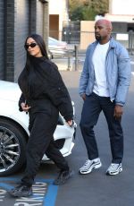 KIM KARDASHIAN and Kanye West Out in Los Angeles 11/17/2018