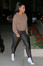 KIM KARDASHIAN at Henry Restaurant in West Hollywood 11/12/2018