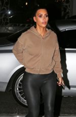 KIM, KHLOE and KOURTNEY KARDASHIAN Out for Dinner in Los Angeles 11/12/2018