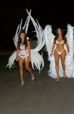 KIM, KOURTNEY and KHLOE KARDASHIAN and KENDALL and KYLIE JENNER as Victoria