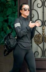 KOURTNEY KARDASHIAN and LARSA PIPEN at La Scala in Beverly Hills 11/13/2018