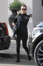 KOURTNEY KARDASHIAN at La Scala in Beverly Hills 11/13/2018