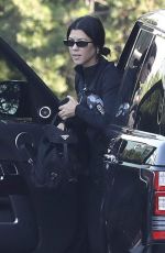 KOURTNEY KARDASHIAN Out and About in Beverly Hills 11/20/2018