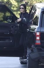 KOURTNEY KARDASHIAN Out and About in Beverly Hills 11/20/2018