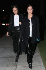KOURTNEY KARDASHIAN Out in Dinner in Beverly Hills 11/19/2018