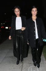 KOURTNEY KARDASHIAN Out in Dinner in Beverly Hills 11/19/2018