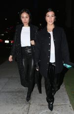 KOURTNEY KARDASHIAN Out in Dinner in Beverly Hills 11/19/2018