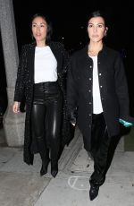 KOURTNEY KARDASHIAN Out in Dinner in Beverly Hills 11/19/2018