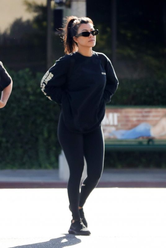 KOURTNEY KARDASHIAN Out in West Hollywood 11/12/2018