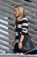KRISTEN BELL on the Set of Her New Movie in Malibu 11/01/2018