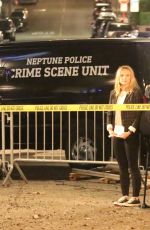 KRISTEN BELL on the Set of Veronica Mars in Hermosa Beach 11/16/2018